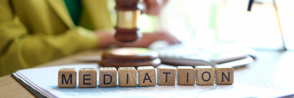 Text,Mediation,On,Cubes,In,Dispute,Resolution,Litigation.,Procedure,For